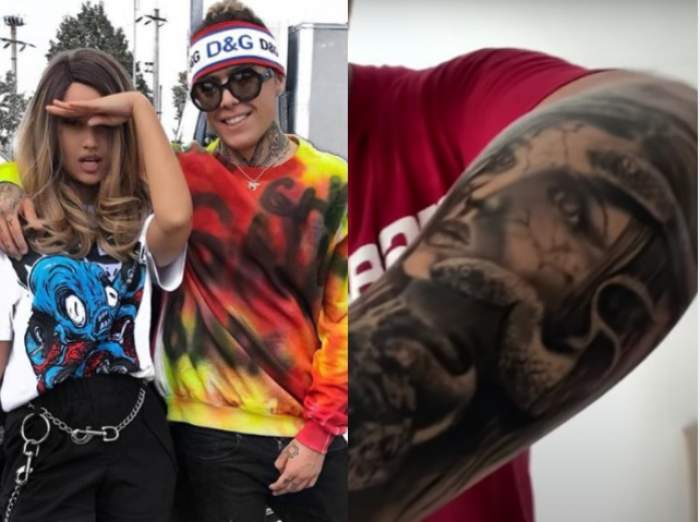 Lino Golden și-a acoperit tatuajul cu Andra Ghinea?! Gestul făcut de artist, la scurt timp după ce blondina s-a afișat cu un alt tânăr: ”Niște greșeli” / FOTO
