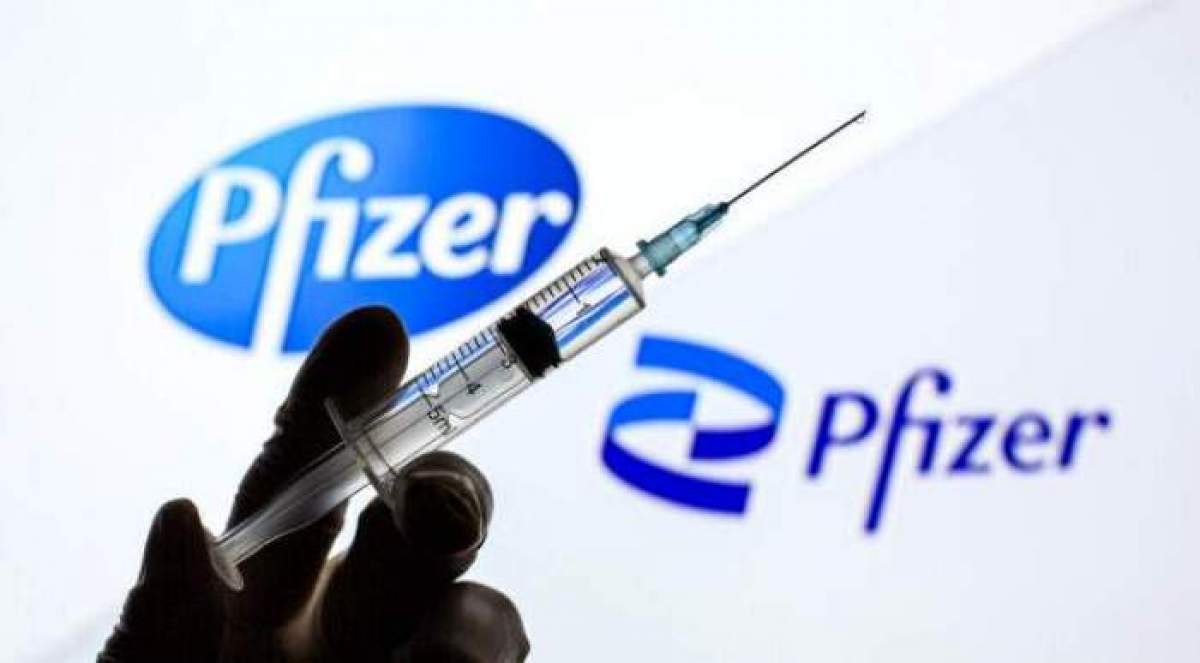 seringă cu ser Pfizer