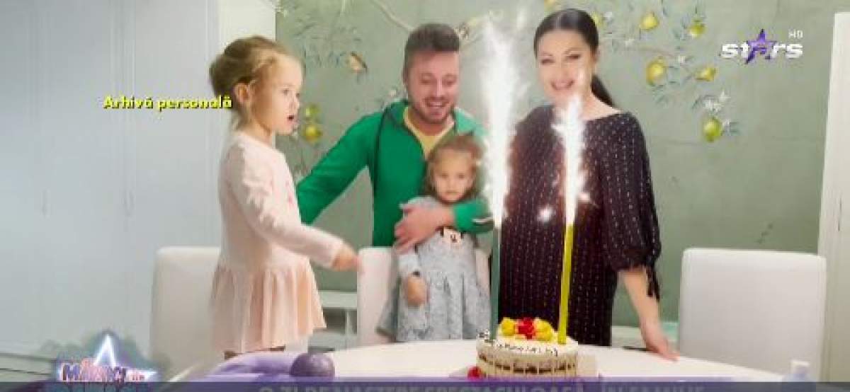 Gabriela Cristea și-a sărbătorit ziua de naștere în izolare. Tavi Clonda și fetițele i-au făcut o surpriză prezentatoarei TV / VIDEO