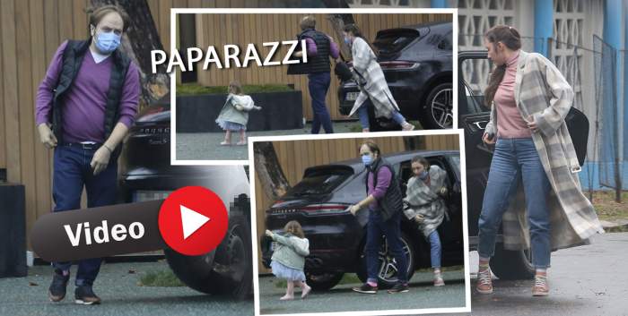 Diana Videanu, apariție inedită în oraș alături de soțul și copilul său. Fiica lui Adriean Videanu nu se abține în public de a face gesturi tandre partenerului ei de viață / PAPARAZZI