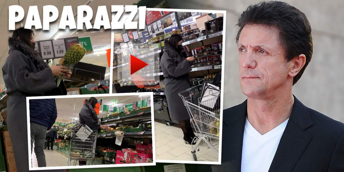 Luminița Popescu, aroganțe în supermarket. Soția lui Gică Popescu este foarte atentă când vine vorba de cumpărături / PAPARAZZI