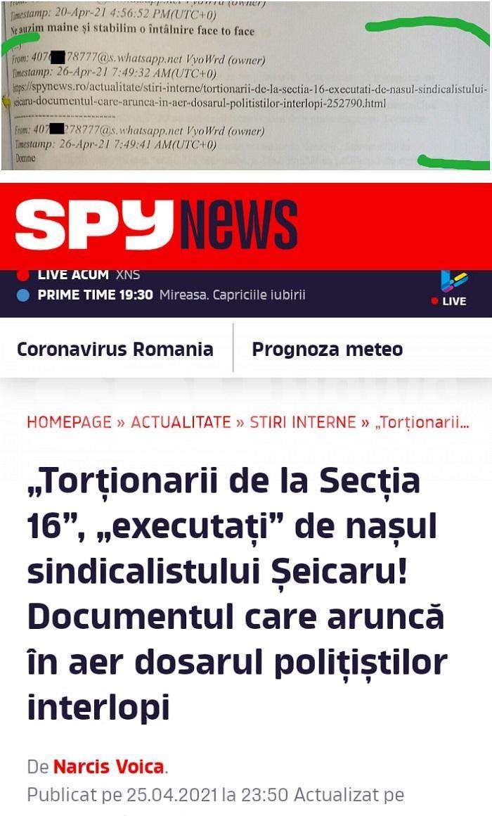 Lovitură teribilă pentru torționarii de la Secția 16 / Nu mai este cale de întors / Documente exclusive