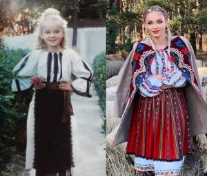 Cum arăta Maria Constantin la vârsta de 5 ani. Imagini din copilăria interpretei de muzică populară