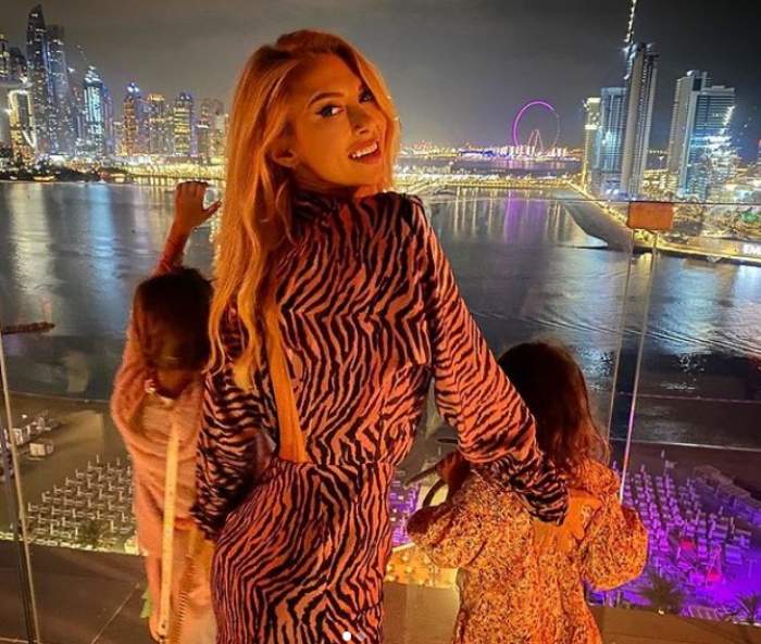 Andreea Bălan a plecat împreună cu fetițele sale în vacanță, în Dubai. Cum le-a surprins pe Ella și Clara: ”Îți place?” / FOTO