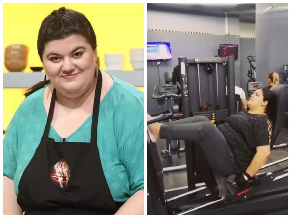 Colaj cu Claudia Radu la Chefi la cuțite și ea la sala de fitness