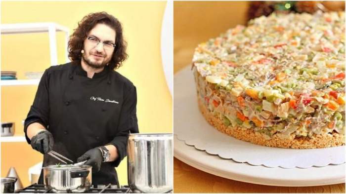 Rețeta de salată de boeuf a lui Chef Florin Dumitrescu. Care e secretul pe care doar Florin Dumitrescu îl știe?