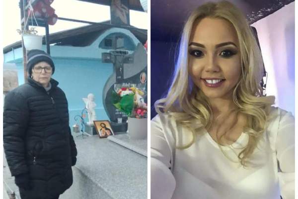 Mama Denisei Răducu a împodobit bradul la mormântul regretatei artiste. Cum arată acum locul în care se odihnește cântăreața / FOTO