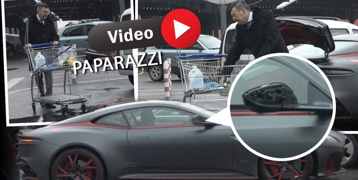 Dan Nicorescu, gest condamnabil în parcarea unui supermarket. Ce a făcut excentricul bogătaș, imediat cum s-a văzut cu cumpărăturile în portbagaj / PAPARAZZI