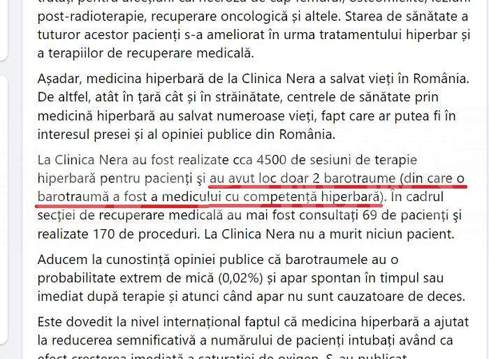 EXCLUSIV / Medicul lui Petrică Mîțu Stoian, victima propriului tratament / Camera hiperbară i-a afectat grav plămânii