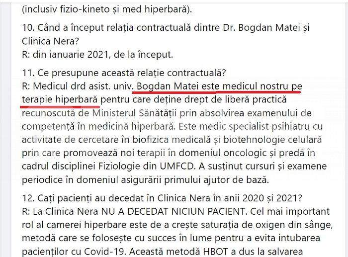 EXCLUSIV / Medicul lui Petrică Mîțu Stoian, victima propriului tratament / Camera hiperbară i-a afectat grav plămânii