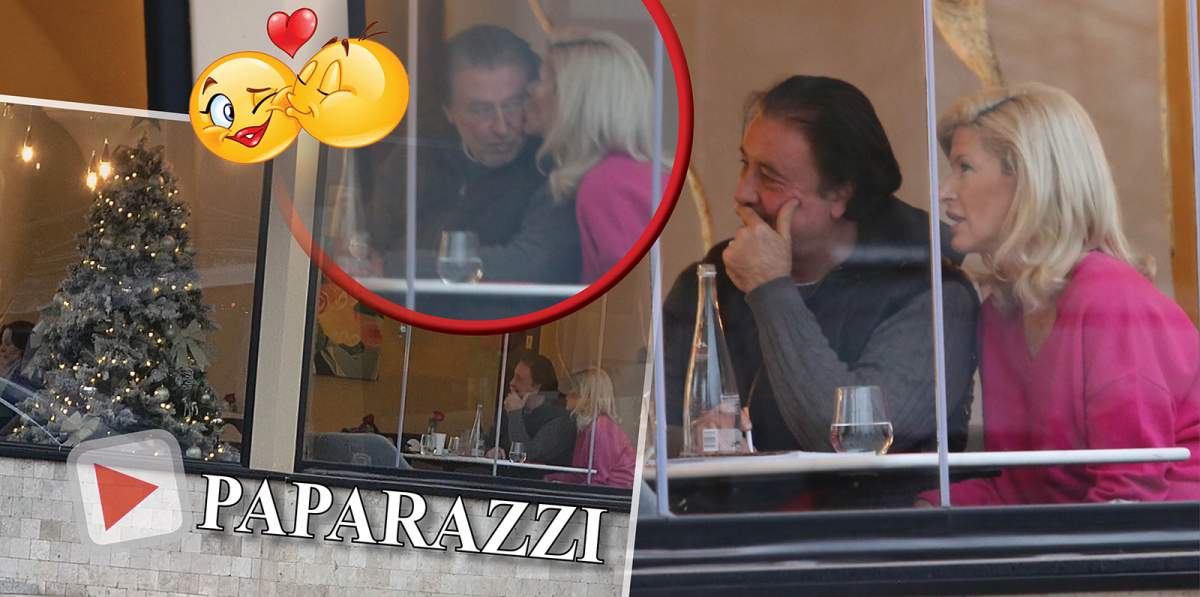 Edy de România, ipostază rară la restaurant, alături de soția lui. Cum au fost cei doi surprinși de paparazzii Spynews.ro / PAPARAZZI