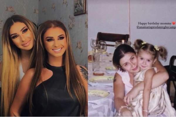 Ce urare i-a făcut fiica cea mică a Anamariei Prodan mamei sale, de ziua ei. Cum arăta Sarah Dumitrescu în copilărie / FOTO