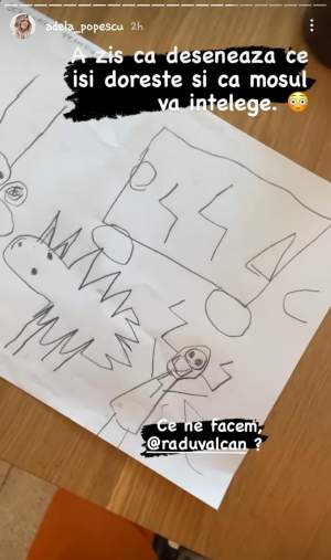 Copiii Adelei Popescu au desenat jucăriile pe care și le doresc de Crăciun. Cum a reacționat prezentatoarea TV: "Ce ne facem?" / FOTO