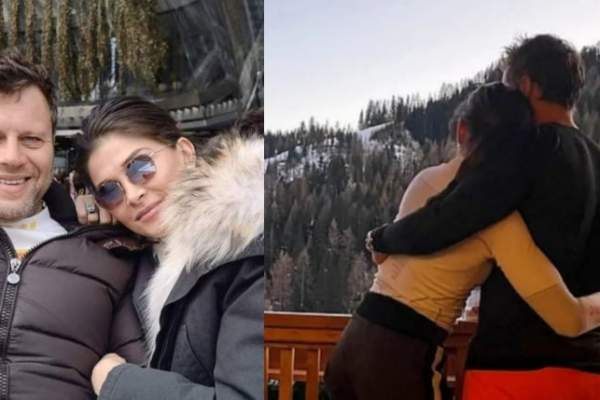Alina Pușcas, fotografie emoționantă alături de soțul ei. Vedeta se află în vacanță împreună cu familia sa, în Italia / FOTO