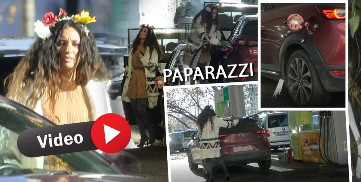 Claudia Pavel, neîndemânatică când vine vorba de mașini. Vedeta, surprinsă într-o ipostază neplăcută de către paparazzii SpyNews / PAPARAZZI