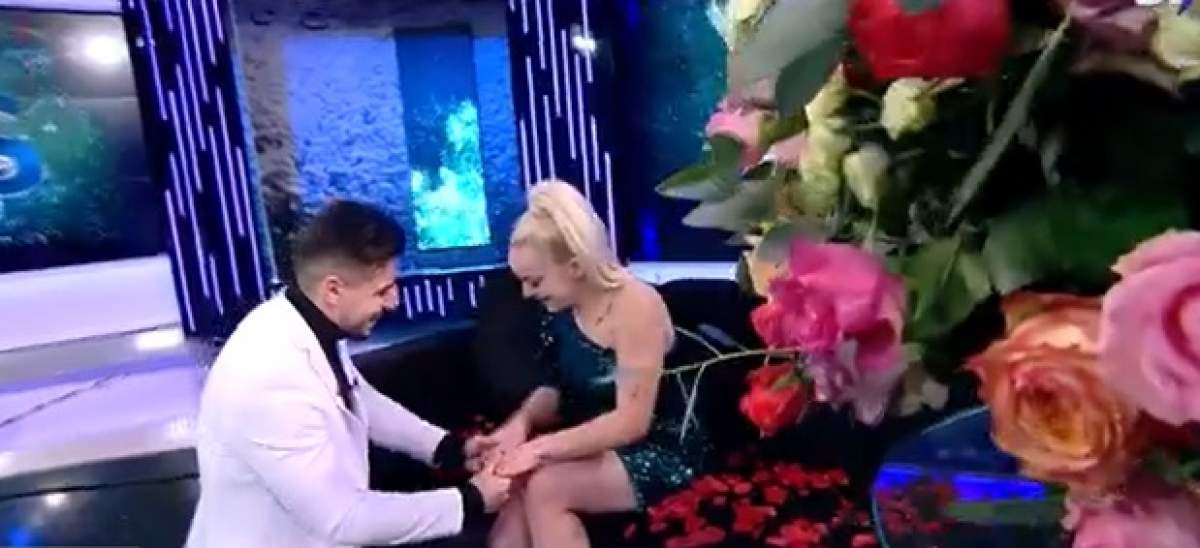 Ion din casa Mireasa a cerut-o în căsătorie pe Raluca la Xtra Night Show. Cum a reacționat Dan Capatos: ”Este pentru prima oară când...” / VIDEO