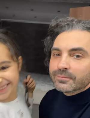 Pepe și Rosa, momente unice împreună. Cum se distrează artistul și fiica lui cea mică: "Ce meserie ai tu acum?" / FOTO