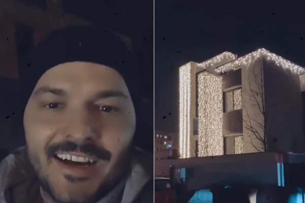Cum și-a decorat Liviu Vârciu casa pentru sărbătorile de iarnă: „Dacă nici anul ăsta nu vine Moș Crăciun” / FOTO