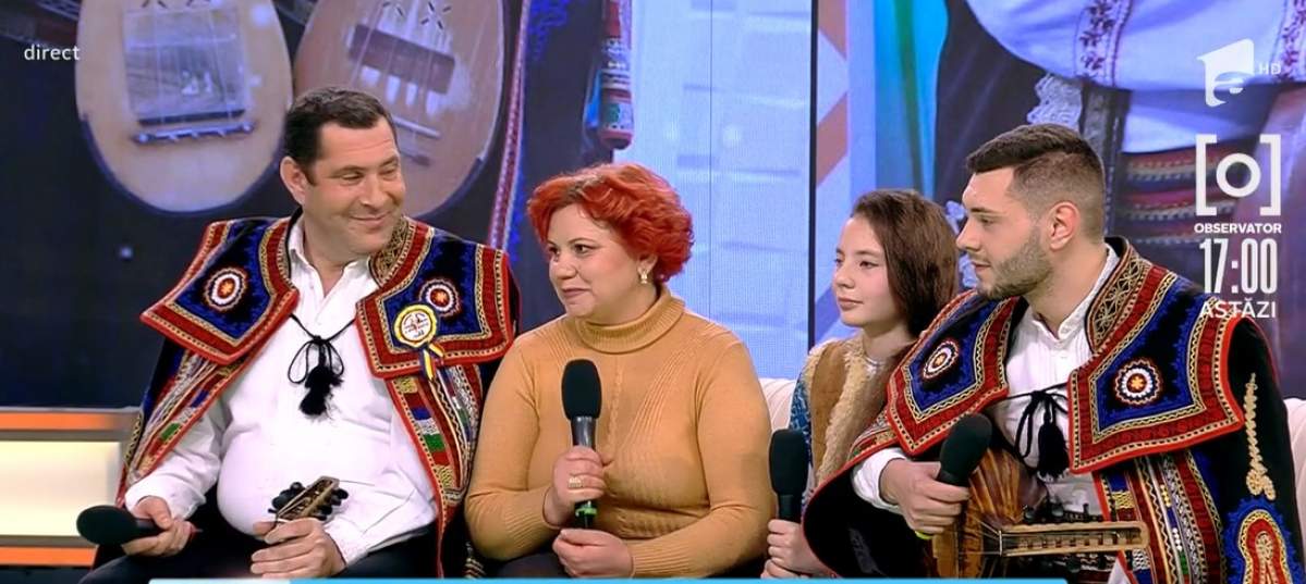 Constantin Gaciu și familia lui, la Acces Direct