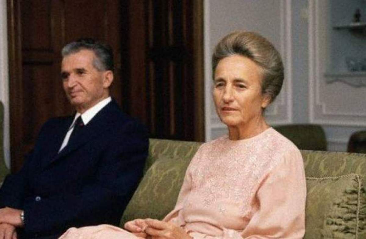 Elena Ceaușescu alături de Nicolae Ceaușescu