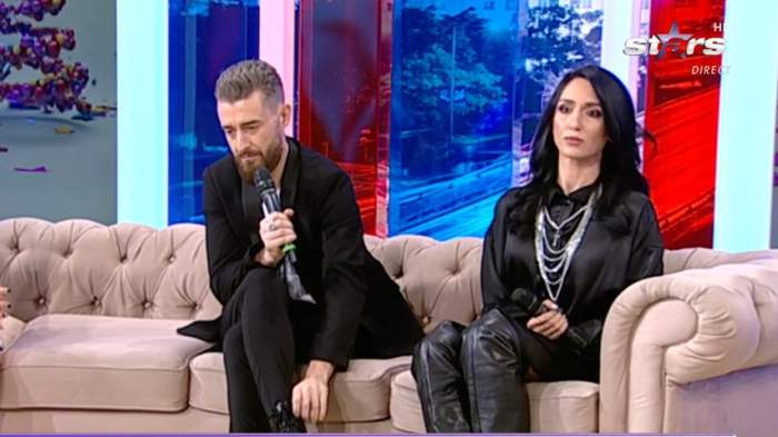 Mihai Chițu și Andra, la Showbiz Report