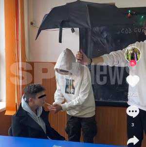 VIDEO / Scene scandaloase într-o școală din România / Fanii lui Dani Mocanu, show la catedră