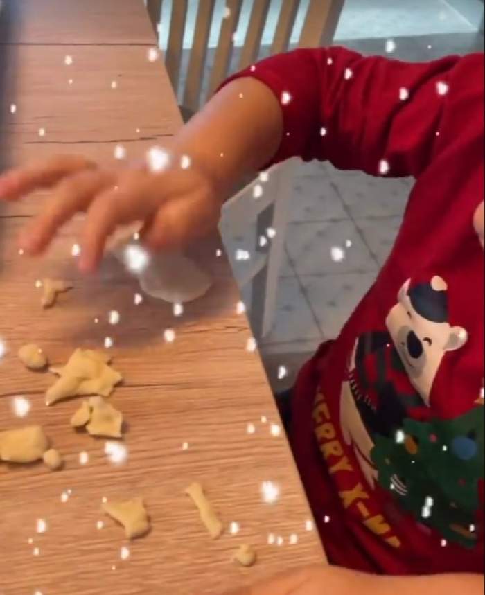 Ce mâncare tradițională românească a făcut Mirela Vaida alături de copiii ei, în Ajun de Crăciun: ”Să vină colindătorii” / FOTO
