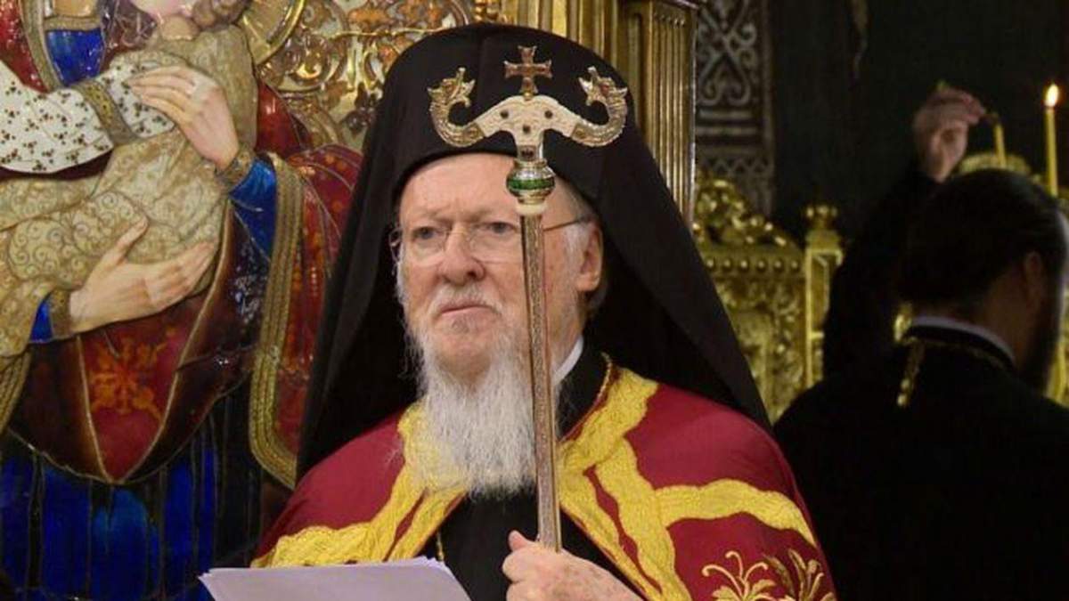 Patriarhul ortodox Bartolomeu, confirmat pozitiv cu noul coronavirus. Este vaccinat cu schemă completă împotriva SARS-CoV-2