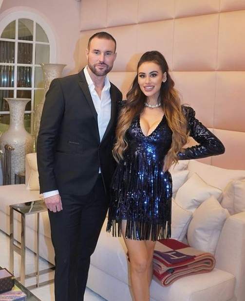 Philipp Plein va fi tătic din nou! Lucia Bartoli, iubita lui, şi-a arătat burtica de gravidă chiar de Crăciun / FOTO