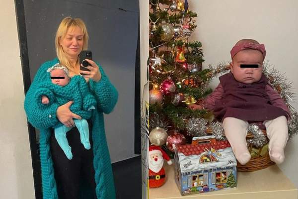Fiica de 5 luni a Cristinei Cioran are COVID-19! Vedeta a ajuns la Urgență cu fetița: ”Respira greu”