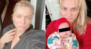 Fiica de 5 luni a Cristinei Cioran are COVID-19! Vedeta a ajuns la Urgență cu fetița: ”Respira greu”