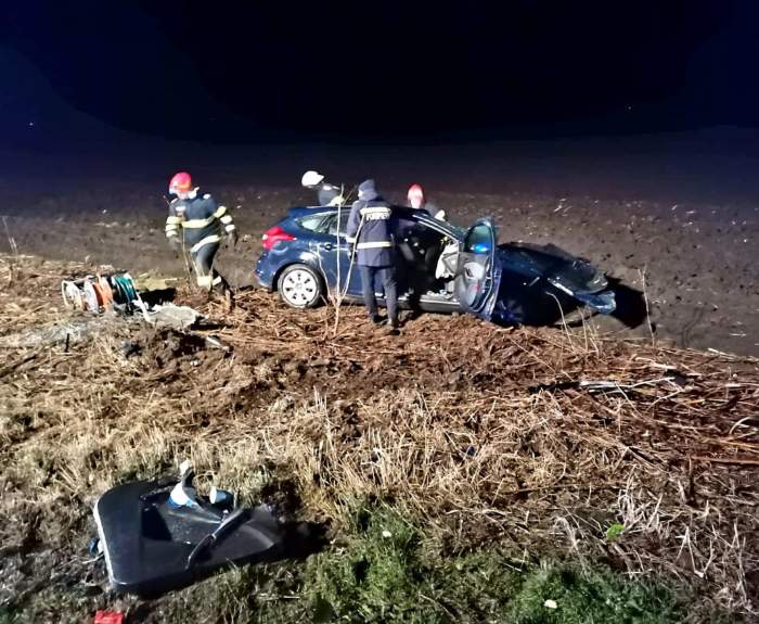 Un bărbat a murit într-un accident