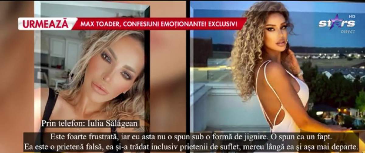 Iulia Sălăgean crede că Bianca Drăgușanu vrea să se împace cu Alex Bodi