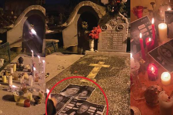 Vrăjitoare celebră din România, ritual pentru Anamaria Prodan și Laurențiu Reghecampf, în toiul nopții, în cimitir / FOTO