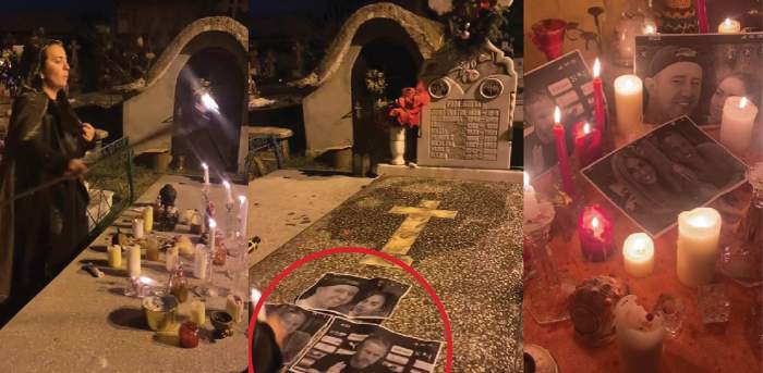 Vrăjitoare celebră din România, ritual pentru Anamaria Prodan și Laurențiu Reghecampf, în toiul nopții, în cimitir / FOTO