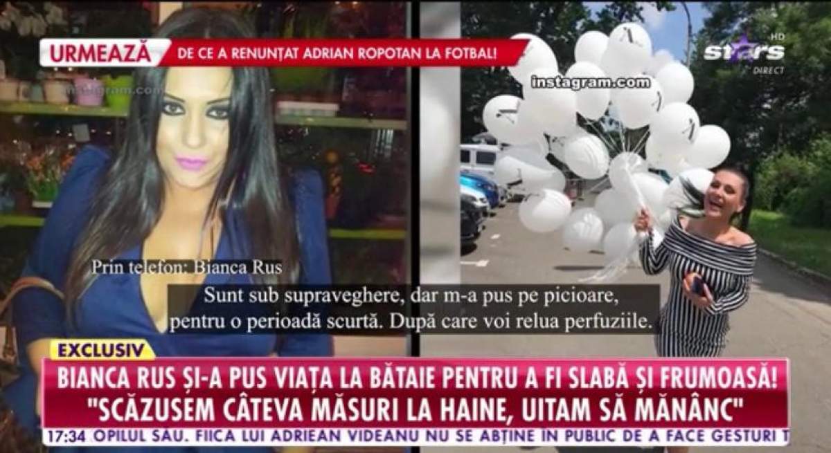 Cu ce probleme de sănătate se confruntă Bianca Rus, după ce a slăbit 70 de kilograme. Ce diagnostic a primit vedeta: ''Am luat tratament” / VIDEO