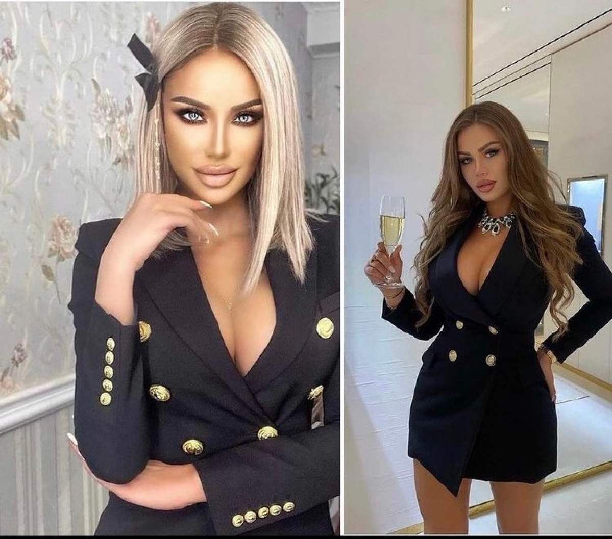 Bianca Drăgușanu și Daria Radionova, în ipostaze aproape identice! Fanii au observat imediat asemănarea / GALERIE FOTO