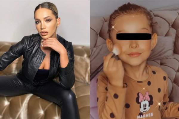 Fiica lui Alex Bodi îi calcă pe urme mamei sale. Cum a surprins-o Iulia Sălăgean pe fetița ei / FOTO