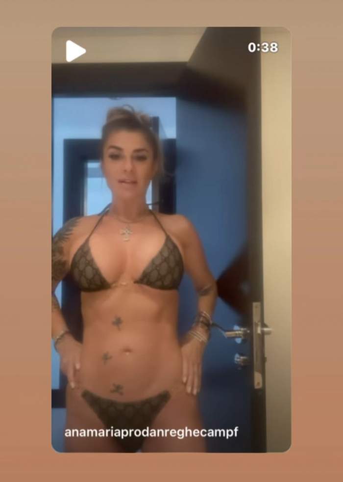 Anamaria Prodan, apariție incendiară pe Instagram! Sexy impresara s-a filmat în costum de baie: “Pot să ies așa, nu?” / FOTO