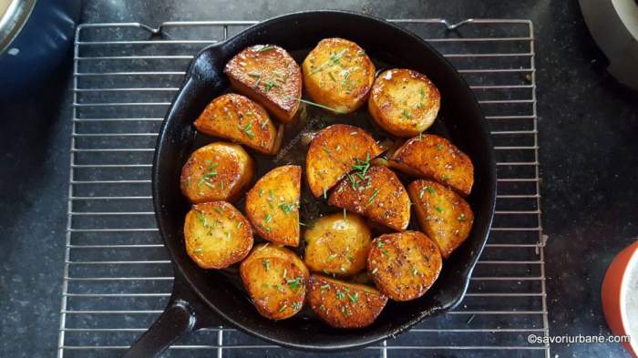 Cartofi fondanți, o rețetă pentru mesele de sărbătoare