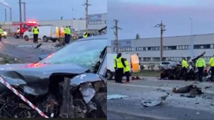 Accident teribil în Timișoara! Un bărbat a murit și alte două persoane au fost grav rănite, după impactul cu alte trei autoturisme