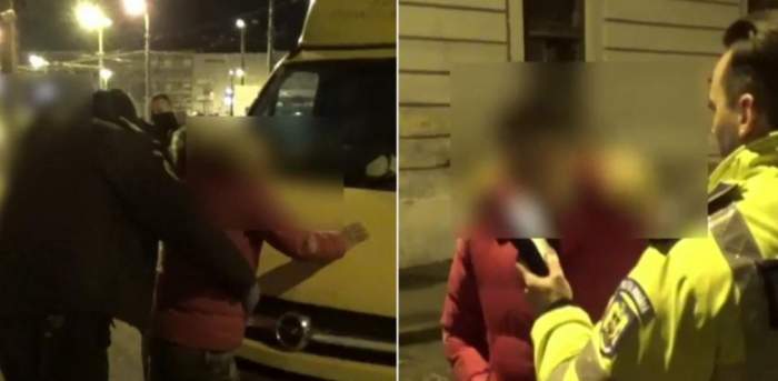 Doi tineri au furat o camionetă neînmatriculată şi au ieşit la plimbare, în Arad. Bărbații consumaseră băuturi alcoolice și nu aveau permis de conducere / FOTO