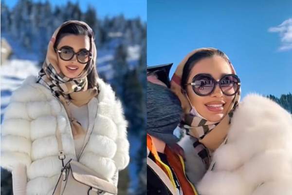 Sora Andreei Tonciu s-a îndrăgostit?! Cu ce bărbat s-a fotografiat Lorena la munte / FOTO