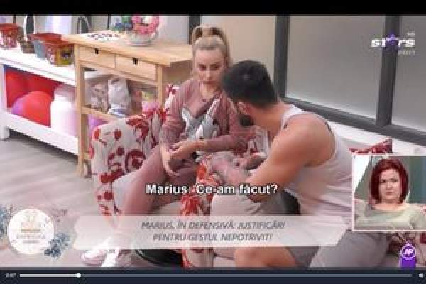 Marius și Maria din casa Mireasa-Capriciile iubirii, discuție în contradictoriu. De la ce a pornit totul: ,,Ce ți-am făcut eu ție?" / VIDEO