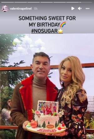 Valentina Pelinel și-a sărbătorit ziua de naștere. Vedeta s-a fotografiat în ipostaze romantice alături de Cristi Borcea / FOTO