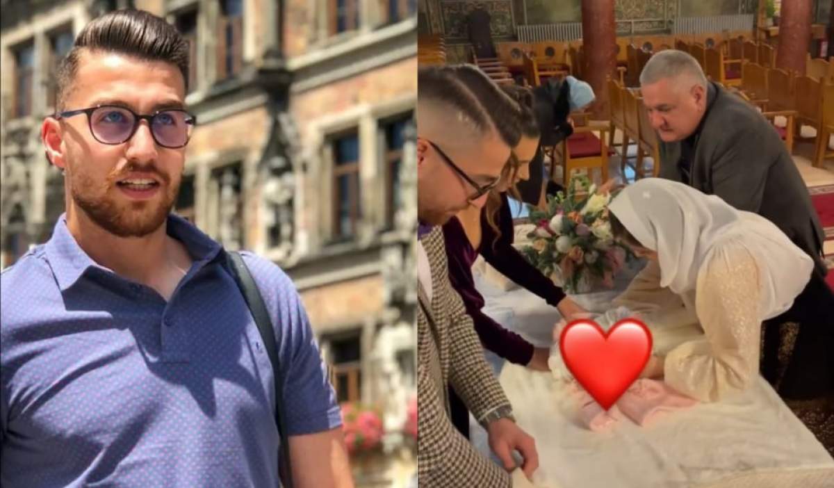 Andrei Iordănescu și-a botezat fetița! Primele imagini de la marele eveniment / FOTO