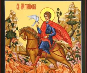 Calendar ortodox, luni, 1 februarie! Rugăciunea către Sfântul Trifon, care te ferește de duhurile rele!