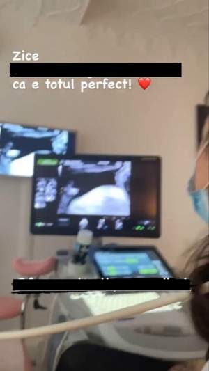 Adela Popescu le-a arătat fanilor ecografia bebelușului! Artista e însărcinată în 4 luni: „A crescut foarte mult burtica” / FOTO