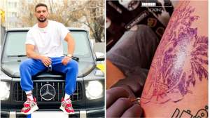 Cu ce probleme s-a confruntat Dorian Popa, după ce și-a făcut un nou tatuaj: ”Vreo 17 ore am stat așa” 