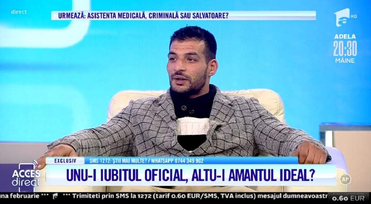 Acces Direct. Reacția „rivalului” lui Mihai, după ce a fost acuzat că și-ar fi bătut partenera! A fost sau nu violent cu ea? / VIDEO